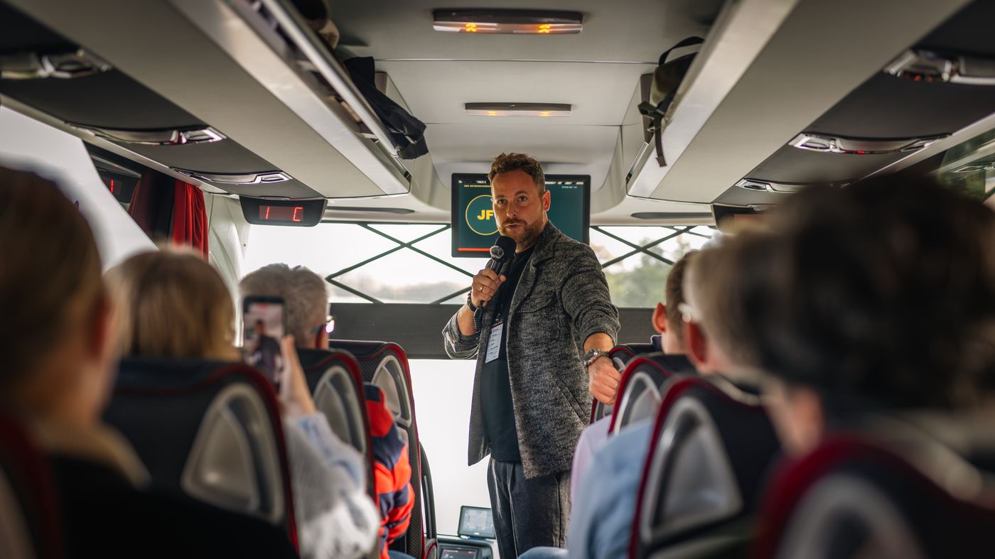 Keynote im Bus