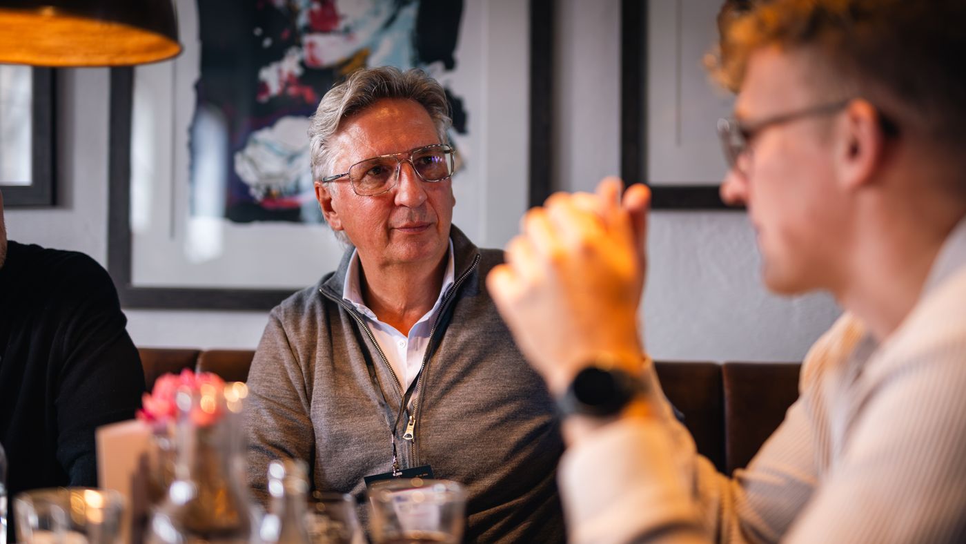 Gespräche beim Lunch