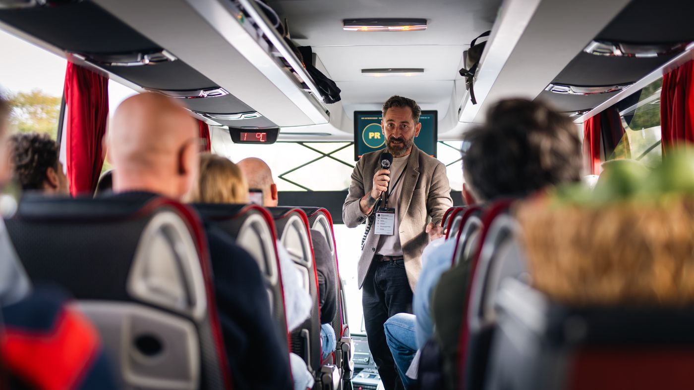 Keynote im Bus