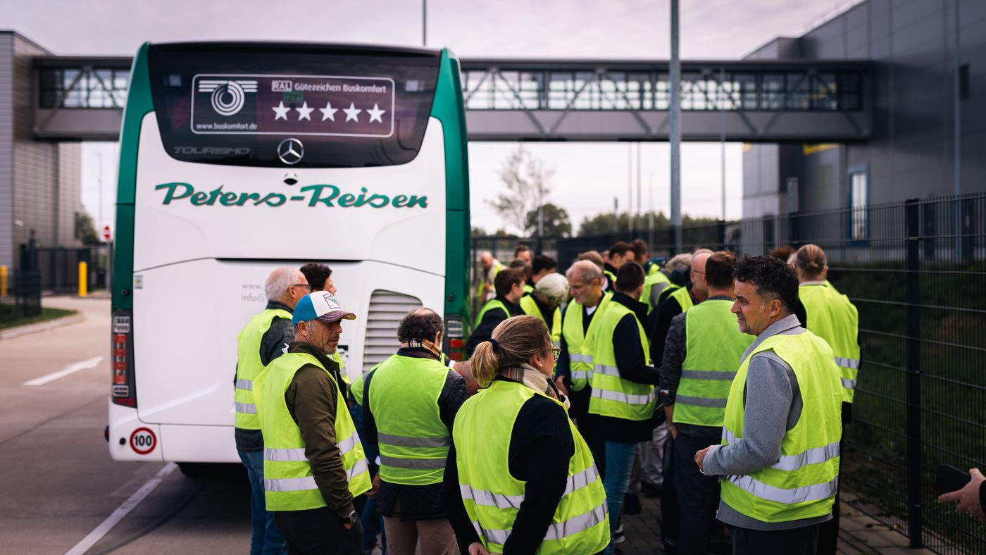 Unser Bus in Neumünster