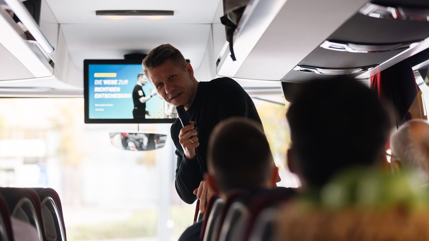 Keynote im Bus