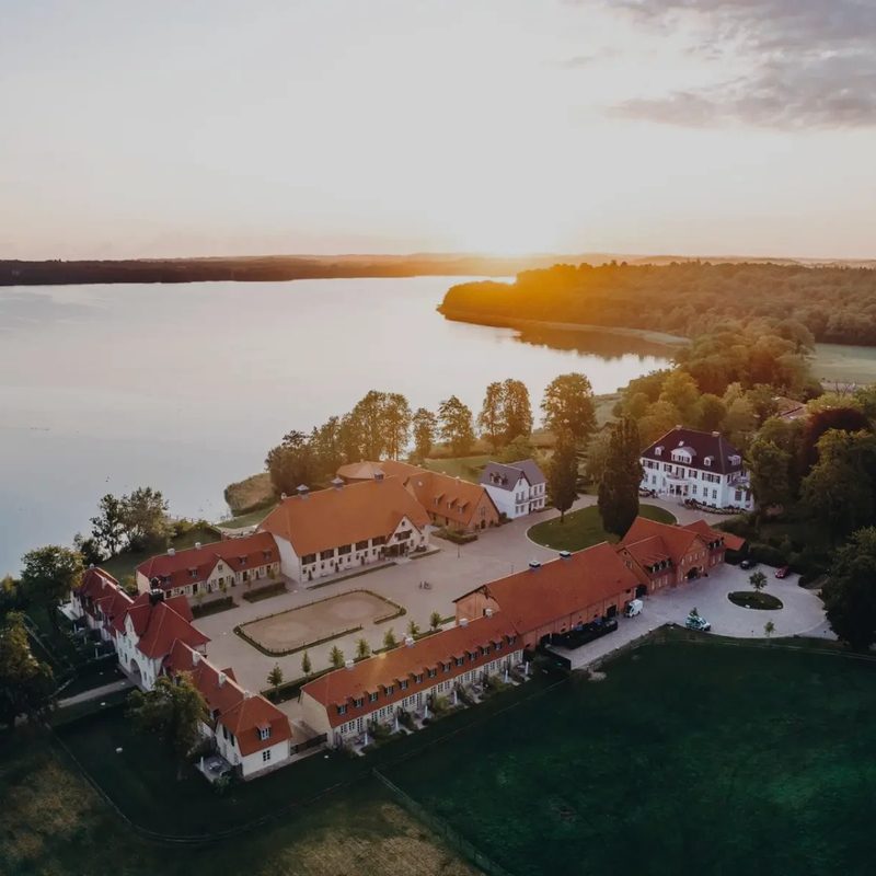 Gut Immenhof am See aus der Luft